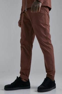 Nylon Technical Trouser Dark Mauve