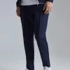 Slim Fit Luxe Jogger Navy -Boohoo man shop unnamed file 202