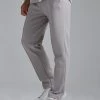 Elasticated Skinny Jersey Textured Trouser Grey -Boohoo man shop unnamed file 220