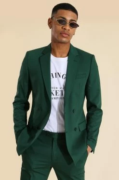 Skinny Green Suit Green