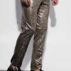 Slim Snake Sequin Suit Trousers Gold -Boohoo man shop unnamed file 323