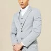 Super Skinny Single Breasted Suit Jacket Grey -Boohoo man shop unnamed file 342