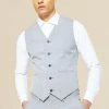Super Skinny Waistcoat Grey