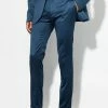 Tall Skinny Satin Suit Trousers Navy -Boohoo man shop unnamed file 351