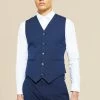 Skinny Waistcoat Navy -Boohoo man shop unnamed file 374