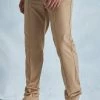 Straight Leg Zip Pocket Trouser Camel
