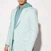Blue Plain Boxy Oversized Suit Blue -Boohoo man shop unnamed file 381