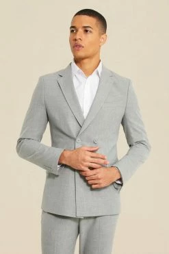 Skinny Grey Suit Grey