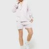 Long Sleeve Waffle Wrap Shirt And Short Light Pink -Boohoo man shop unnamed file 45