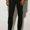 Skinny Shawl Lapel Suit Jacket And Trousers Black -Boohoo man shop unnamed file 485