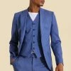 Skinny Blue 3 Piece Suit Blue