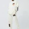 Oversized Contrast Graphic Faux Layer T-shirt Tracksuit Ecru -Boohoo man shop unnamed file 604
