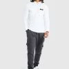 Long Sleeve 1/4 Zip Cargo Polo And Jogger Set White -Boohoo man shop unnamed file 609